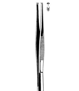 Pinza chirurgica 1x2 denti