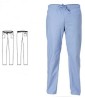 Pantalone Azzurro cotone