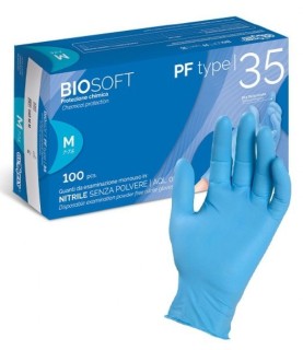 Guanti in nitrile senza polvere