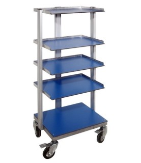 Carrello portasistemi a colonna