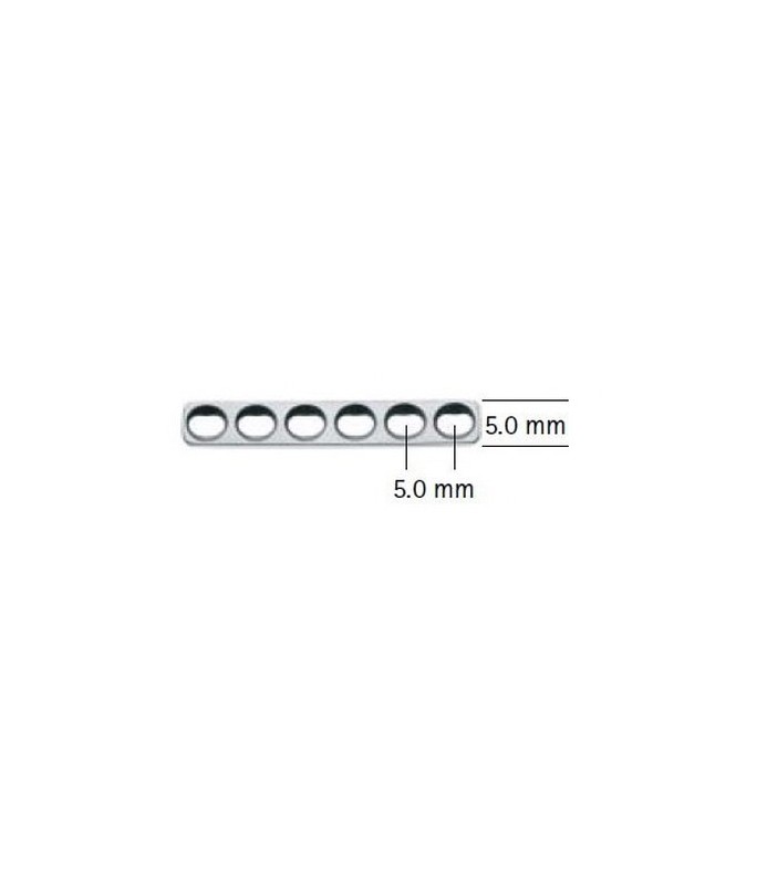 Placca per viti da 1,5/2,0 mm